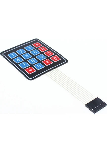 4X4 Membran 16'Lı Pıc Arm Tuş Takımı Keypad