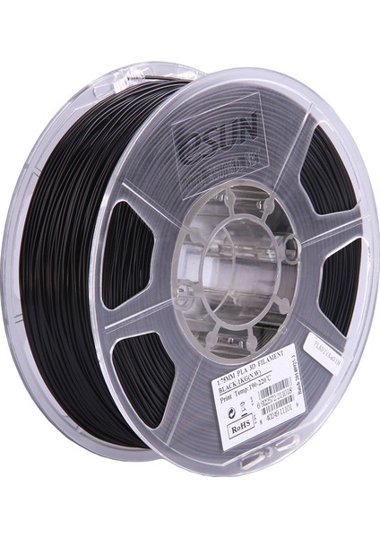 Esun Pla+ Siyah 3D Printer Filament 1Kg