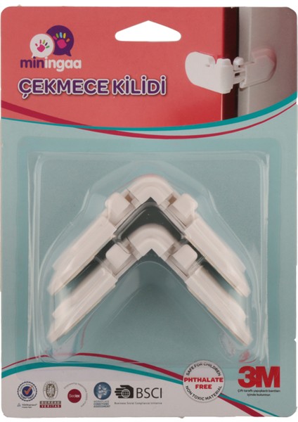 a Çekmece Kilidi 2 'li