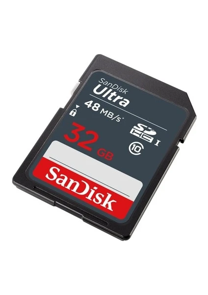 SanDisk Ultra SDHC 32GB 48MB/s Class 10 UHS-I Hafıza Kartı SDSDUNB-032G-GN3IN