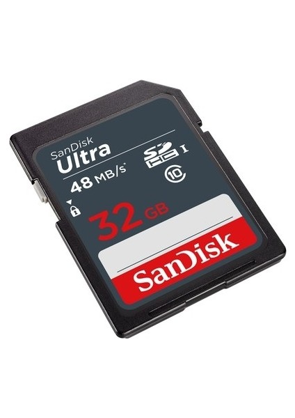 SanDisk Ultra SDHC 32GB 48MB/s Class 10 UHS-I Hafıza Kartı SDSDUNB-032G-GN3IN