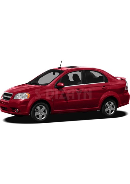 Chevrolet Aveo 2 SD Krom Cam Çıtası 4 Prç. 2011-2020 A+ Kalite