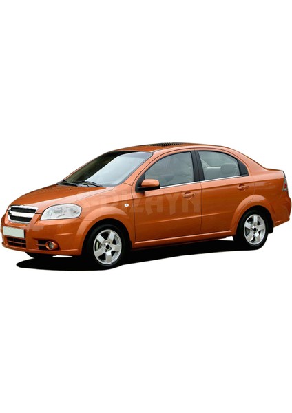 Chevrolet Aveo SD Krom Cam Çıtası 4 Prç 2006-2011