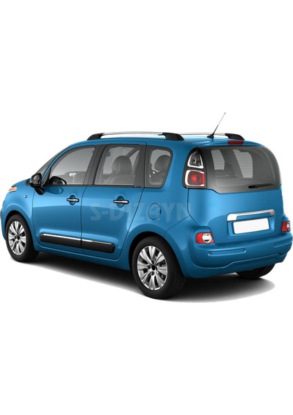 Citroen C3 Picasso Krom Kapı Kolu 4 Kapı 2010-2017 A+ Kalite