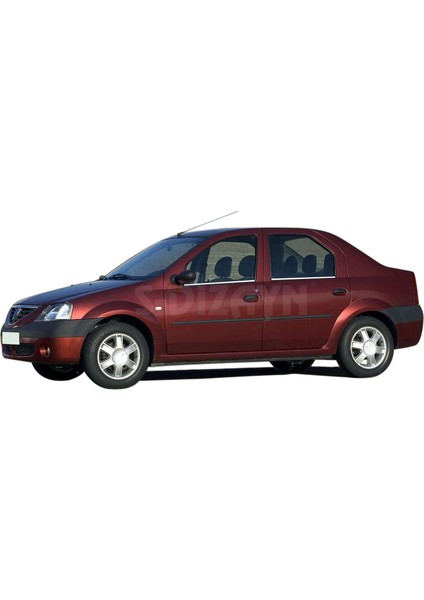 Dacia Logan Krom Cam Çıtası 4 Prç 2005-2013 A+ Kalite
