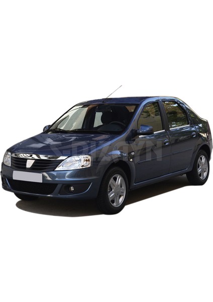 Dacia Logan Krom Cam Çıtası 4 Prç 2008-2013 A+ Kalite