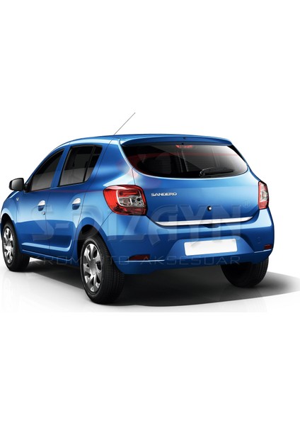 Dacia Sandero 2 Krom Bagaj Alt Çıtası 2013 Üzeri (Stepway)