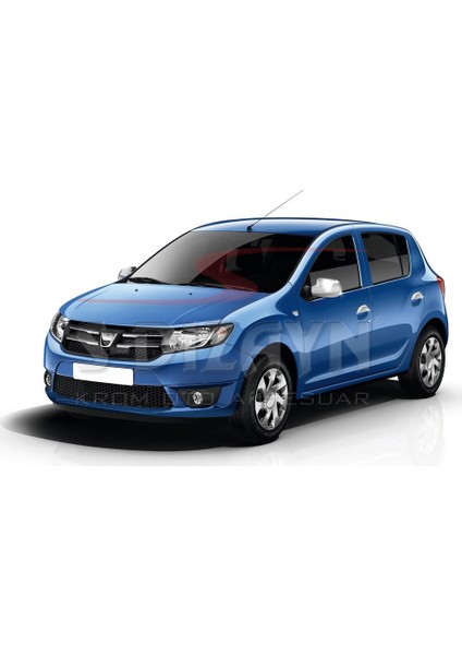 Dacia Sandero Abs Krom Ayna Kapağı 2 Prç 2013-2020 A+ Kalite