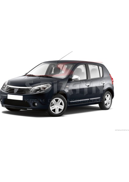 Dacia Sandero Ayna Kapağı 2 Prç. Abs. Krom 2007-2014