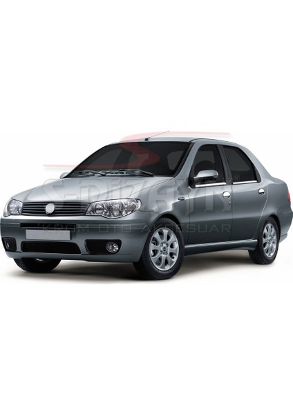 Fiat Albea Krom Cam Çıtası 4 Prç 2002 Üzeri