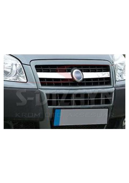 Fiat Doblo Krom Ön Panjur 2 Prç 2006-2010