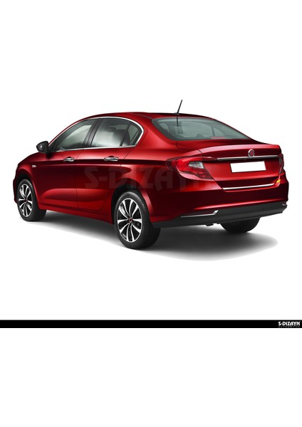 Fiat Egea Sedan Krom Bagaj Alt Çıtası 2015 Üzeri indirimleri