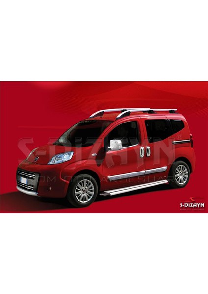 Fiat Fiorino Krom Yan Kapı Çıtası 4 Prç 2008 Üzeri