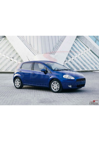 Fiat Grande Punto Krom Cam Çıtası 6 Prç 2006-2018 A+ Kalite