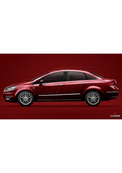 Fiat Linea Kapı Koruma Çıtası Krom 2007-2018 A+ Kalite