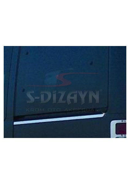 Ford Connect Krom Sürgülü Kapı Çıtası 2 Prç 2002-2014 (U.Ş) A+ Kalite