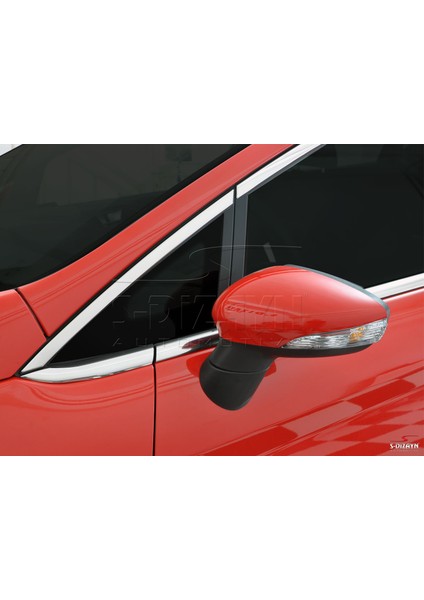 Ford Fiesta Krom Cam Çerçevesi 16 Prç. 2009-2017 A+ Kalite