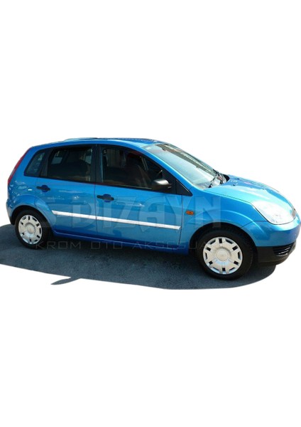 Ford Fiesta Krom Yan Kapı Çıtası 4 Prç 2002-2006