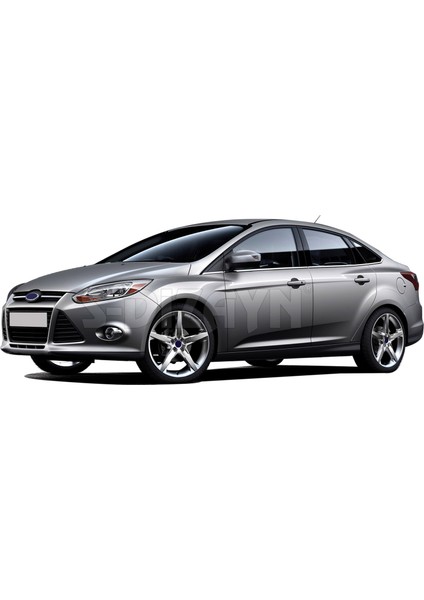 Ford Focus 3 SD Krom Cam Çıtası 8 Prç 2011 Üzeri