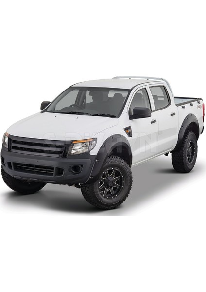 Ford Ranger Çamurluk Kaplaması Dodik Seti Abs Plastik Vidalı 2012-2015 A+ Kalite