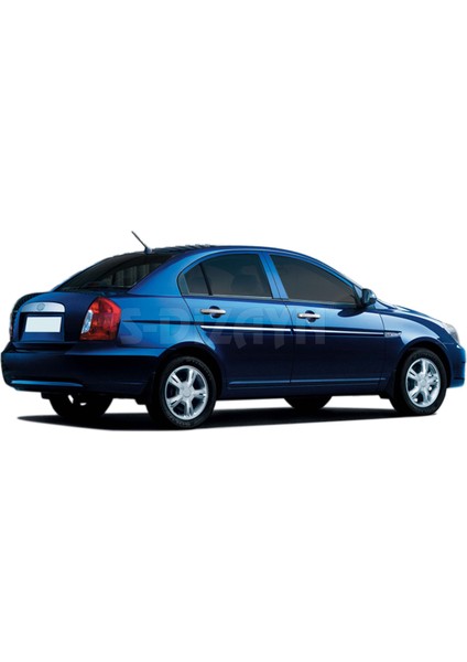 Hyundai Accent Era Krom Kapı Kolu 4 Kapı 2005-2011 (Çift Delikli)