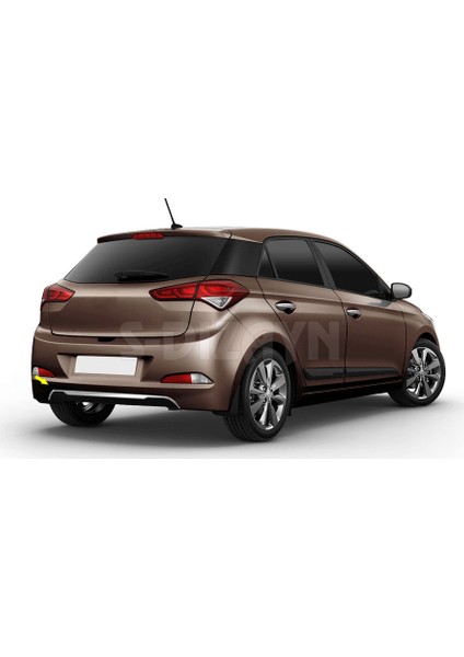 Hyundai i20 Krom Arka Tampon Alt Çıtası 1 Prç. 2014-2018 A+ Kalite