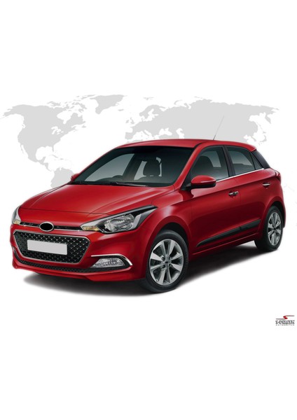 Hyundai i20 Krom Ön Panjur 2 Prç 2014 Üzeri