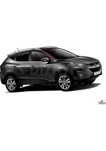 Hyundai ix35 Krom Cam Çıtası 6 Prç 2010 Üzeri