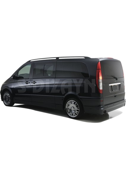 Mercedes Viano W639 Krom Bagaj Çıtası 2004-2014