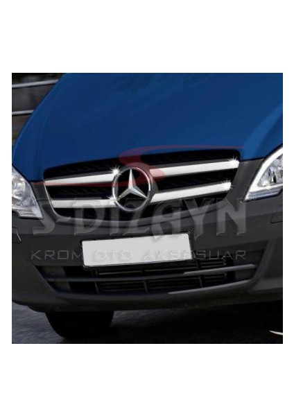 Mercedes Vito Krom Ön Panjur 4 Prç 2010-2014 (Geniş) A+ Kalite