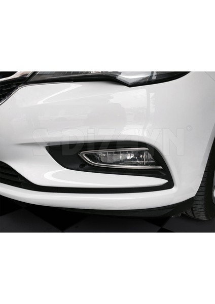 Opel Astra K HB Krom Sis Farı Çerçevesi 2 Prç 2015 Üzeri İçin