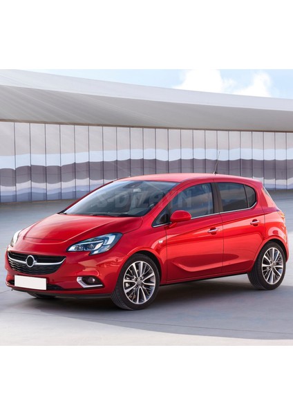 Opel Corsa E Krom Cam Çıtası 6 Prç. 2015-2019 A+ Kalite