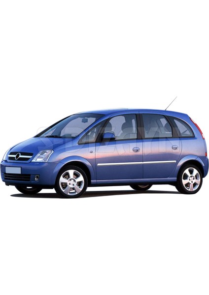 Opel Meriva A Krom Yan Kapı Çıtası 4 Prç 2002-2010 A+ Kalite