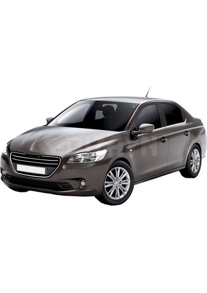 Peugeot 301 Krom Cam Çıtası 6 Prç. 2012-2017 A+ Kalite