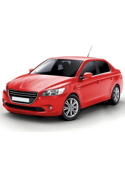 Peugeot 301 Krom Cam Çıtası 6 Prç. 2012-2017 A+ Kalite