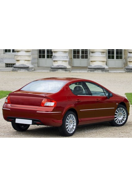 Peugeot 407 Krom Cam Çıtası 4 Prç 2004-2010 A+ Kalite