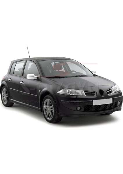 Renault Megane 2 Abs Krom Ayna Kapağı 2 Prç 2004-2010