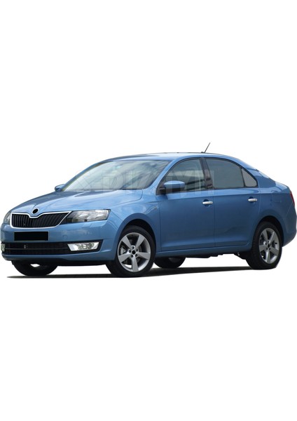 Skoda Rapid Krom Kapı Kolu 4 Kapı 2013 Üzeri A+ Kalite