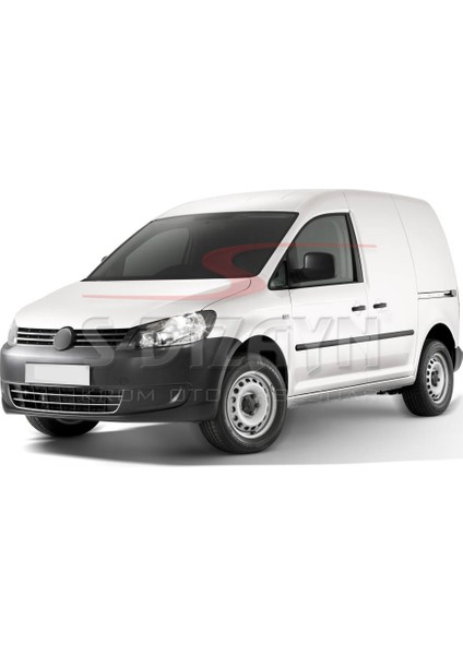 VW Caddy Krom Ön Tampon Çıtası Trendline 3 Prç 2010-2015