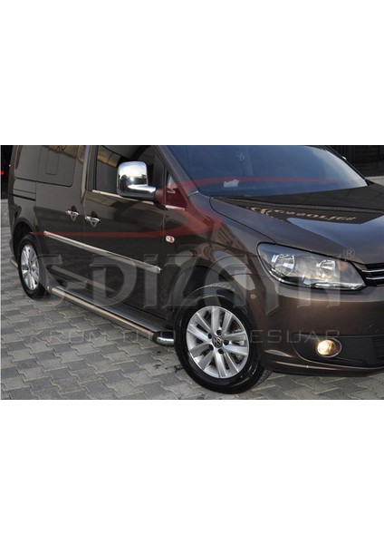 Volkswagen Caddy Krom Yan Kapı Çıtası 4 Prç 2004-2015 A+ Kalite