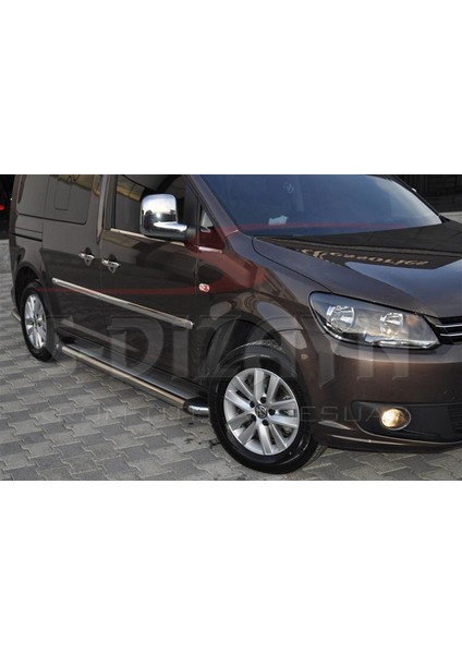 Volkswagen Caddy Maxi Krom Yan Kapı Çıtası 4 Prç 2007-2010 A+ Kalite