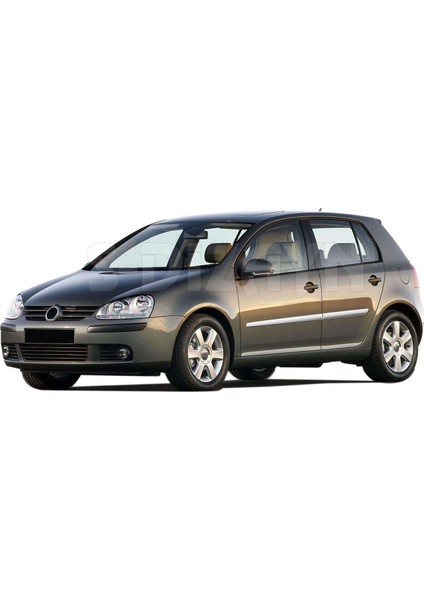 VW Golf 5 Krom Yan Kapı Çıtası 4 Prç 2004-2009