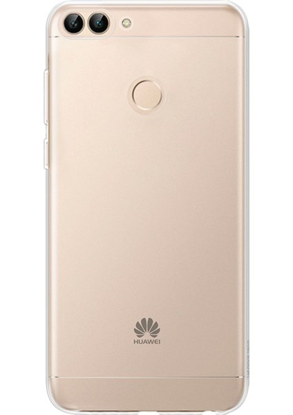 Huawei P Smart Kılıf Transparent Soft Beyaz