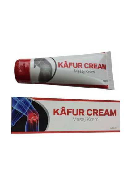 Bandrollü Firmasından Orjinal Ürün Kafur Masaj Kremi Vücut Ağrı Cream 100Ml 2 Adet