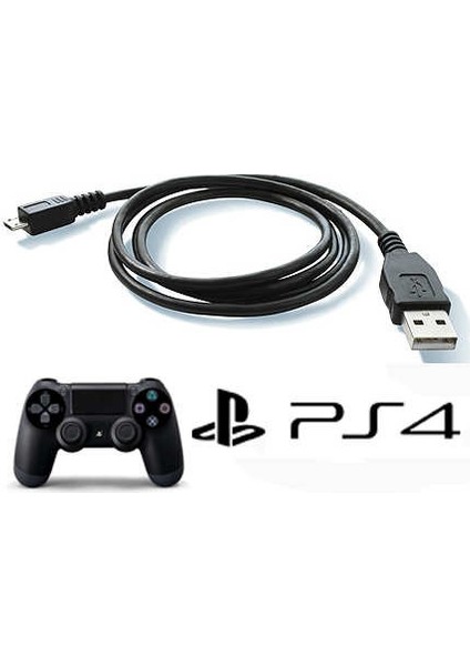 Ps4  Dualshock 4 Usb Şarj Kablosu Playstation 4 Charcing Cable