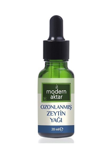 Modern Aktar Doğal Ozonlanmış Zeytin Yağı 20 ml