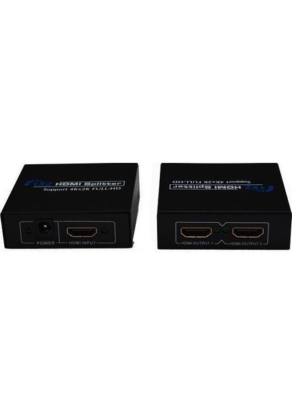 HDMI 2 Port Splitter 4K 30 fps Full HD 60fps Görüntü Çoklayıcı 4KHD102