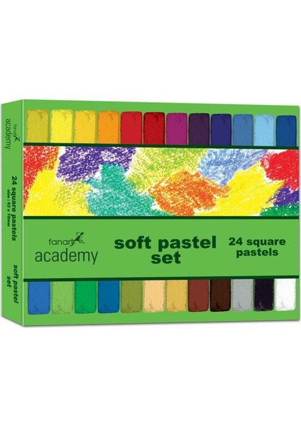 Academy Y.Pastel Seti 24Xkare F-52999.523