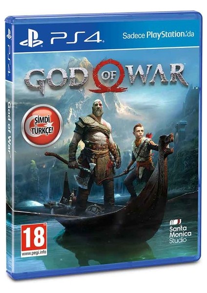 God Of War PS4 Oyun-Türkçe Menü