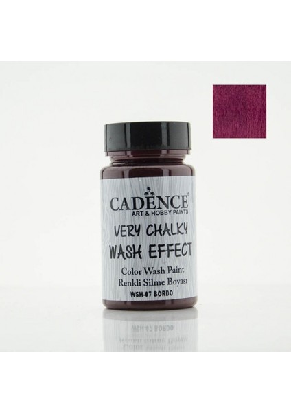 Very Chalky Wash Efekt Boya 90 ml Bordo
